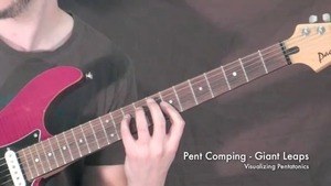 Online Guitar Lessons - Visualizing Pentatonics - Comping ...
